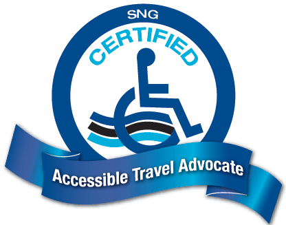 We are a certified Accessible Travel Advocate