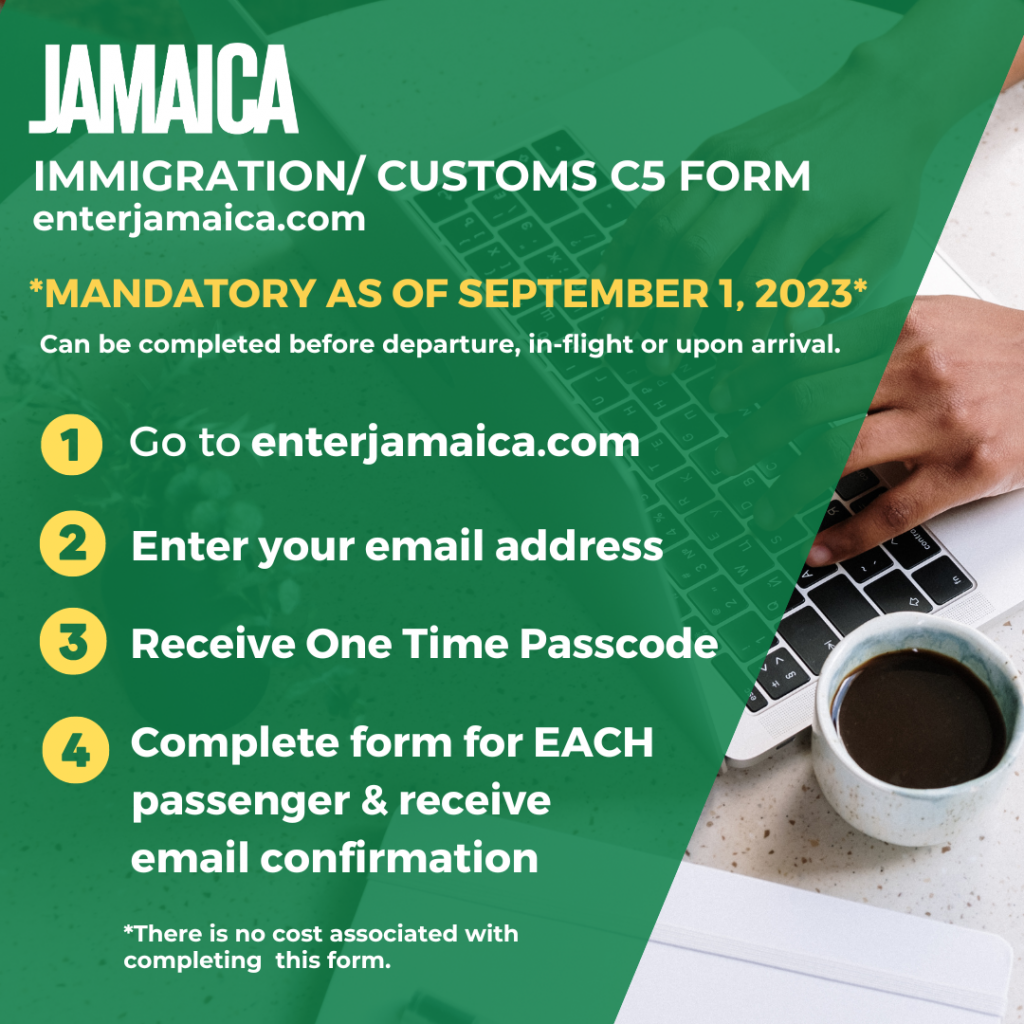 The Jamaica Tourist Board Announces New Travel Requirements
