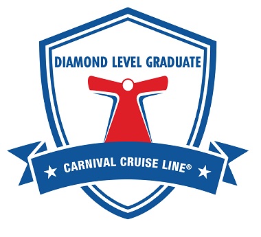 We are a trained and certified Carnival Diamond Level Graduate