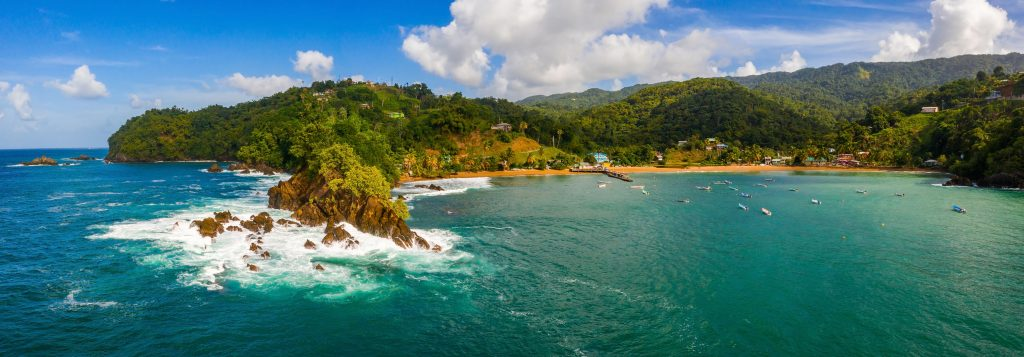 The coast of Jamaica