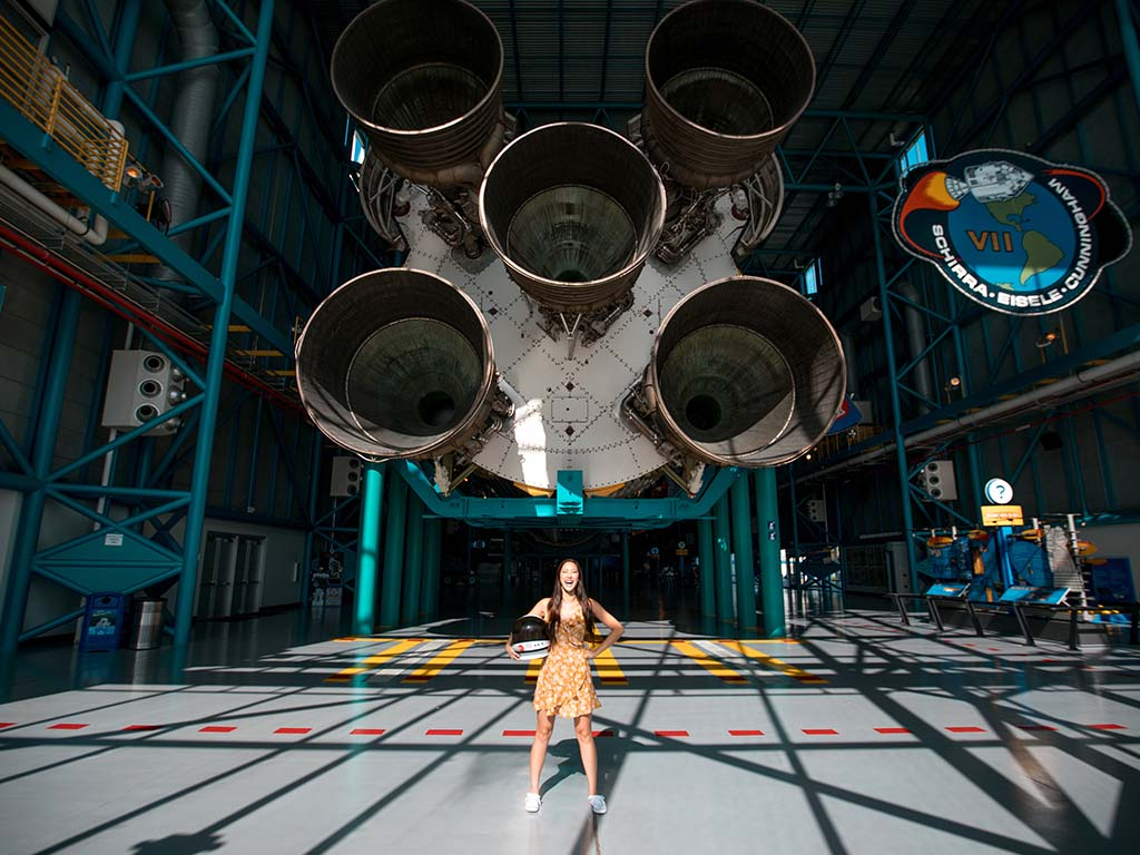 Kennedy Space Center in Cape Canaveral, Florida