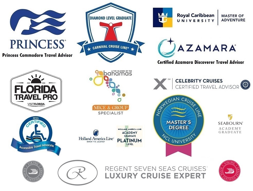 Our cruise line certifications