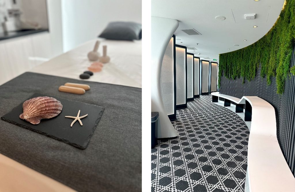 The spa on Celebrity Ascent offers unique treatments. (photos by Codie Liermann)