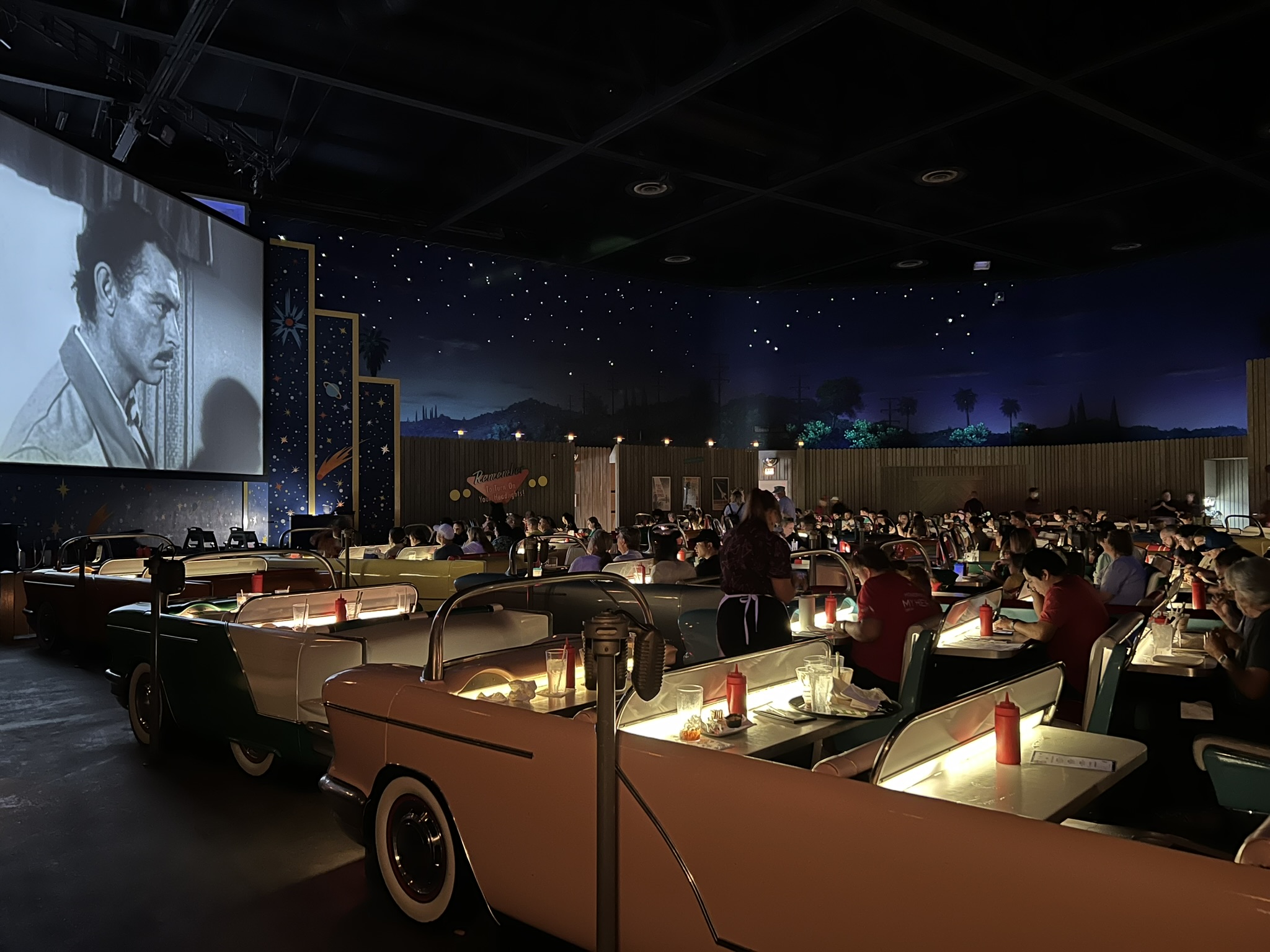Theme Park Dining Reviews – Disney Studios Sci-fi Dine-in Theater Dining Review at Walt Disney World