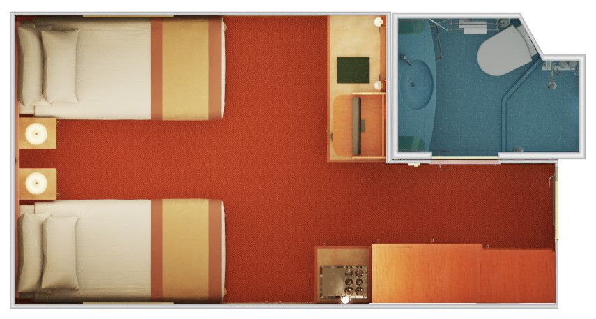 Typical Interior Cabin Floor Plan