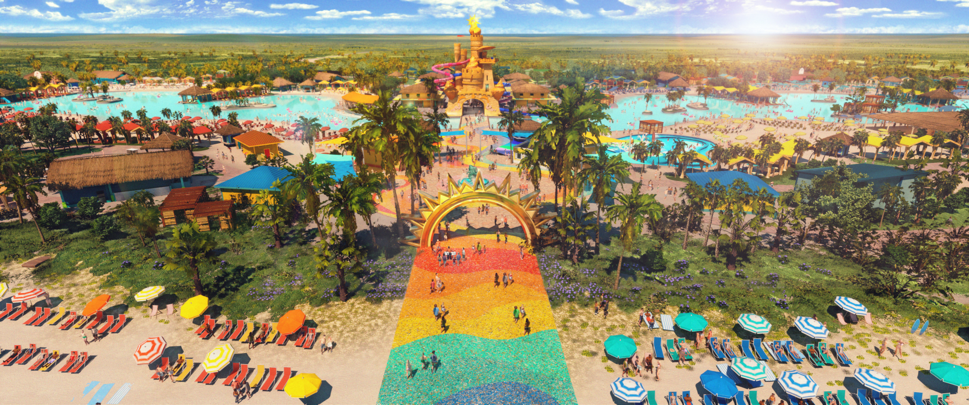 Carnival Cruise Line Kicks Off Celebration Key Portal Reveals with Preview of Paradise Plaza and Calypso Lagoon