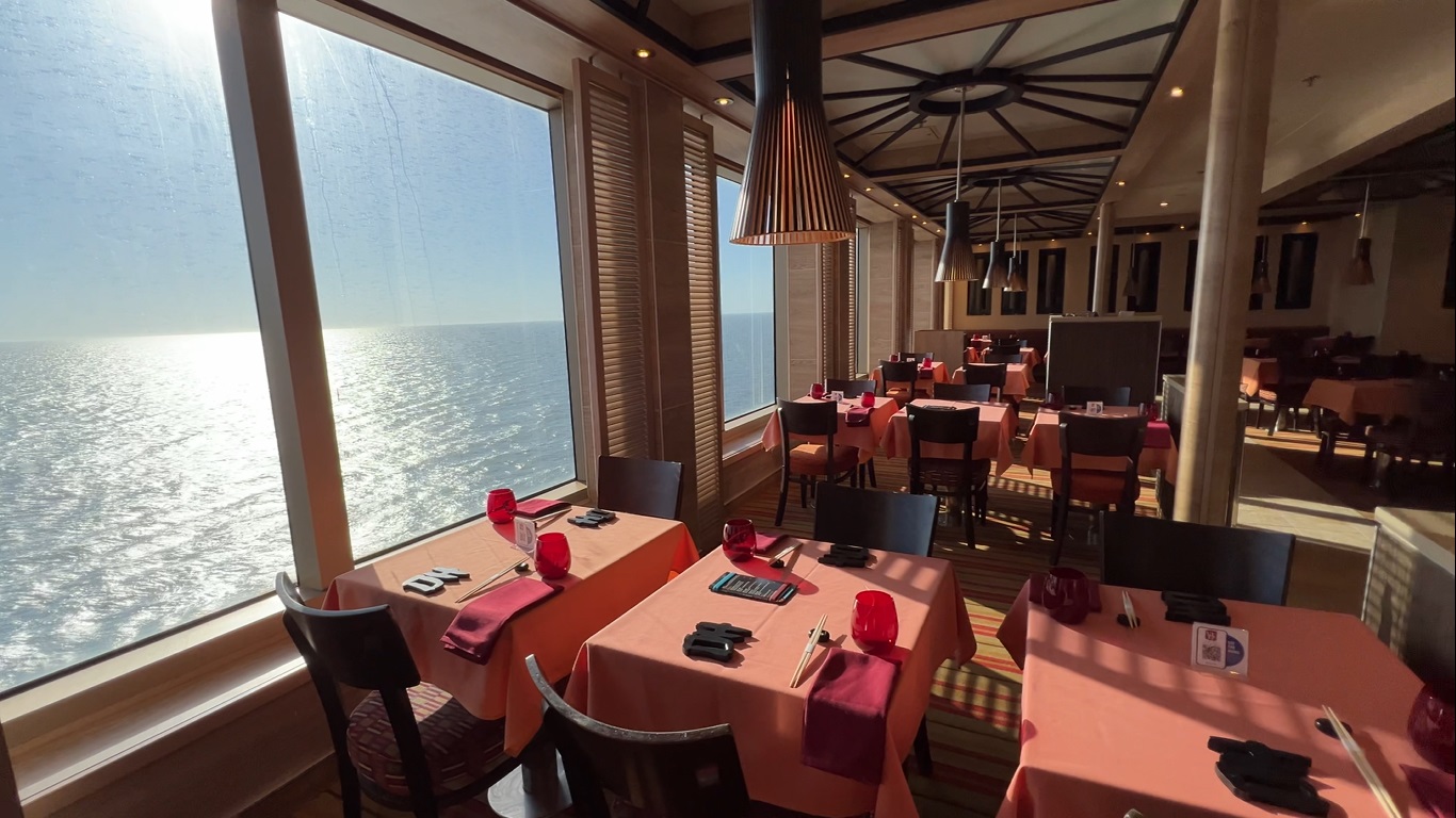 Cruise Ship Dining Reviews – Review of Carnival Cruise Line’s Ji Ji Asian Kitchen on Carnival Sunshine