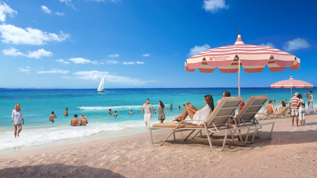 Carnival Cruise Line Reveals Pearl Cove Beach Club, Celebration Key’s Exclusive Retreat