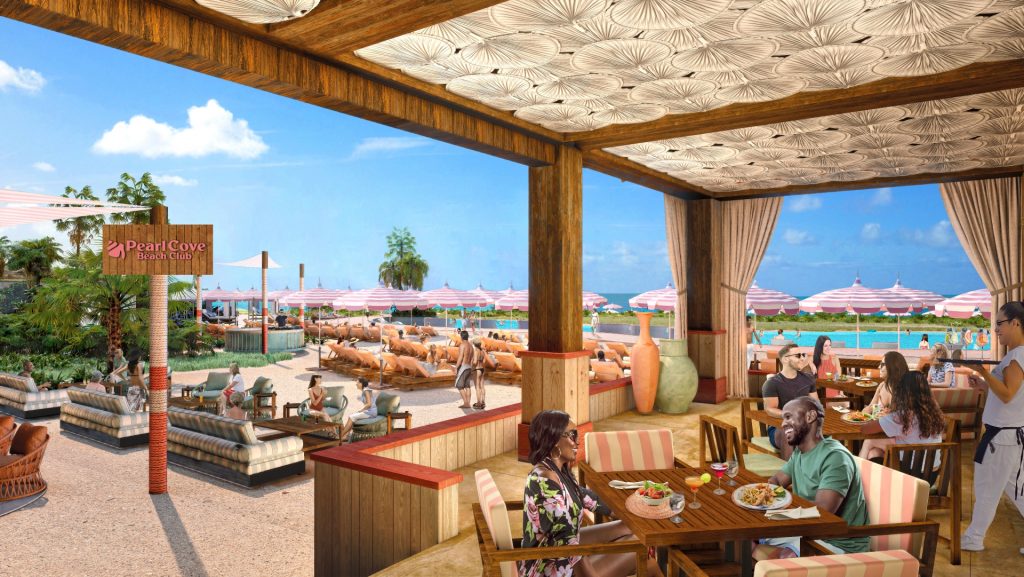 Carnival Cruise Line Reveals Pearl Cove Beach Club, Celebration Key’s Exclusive Retreat