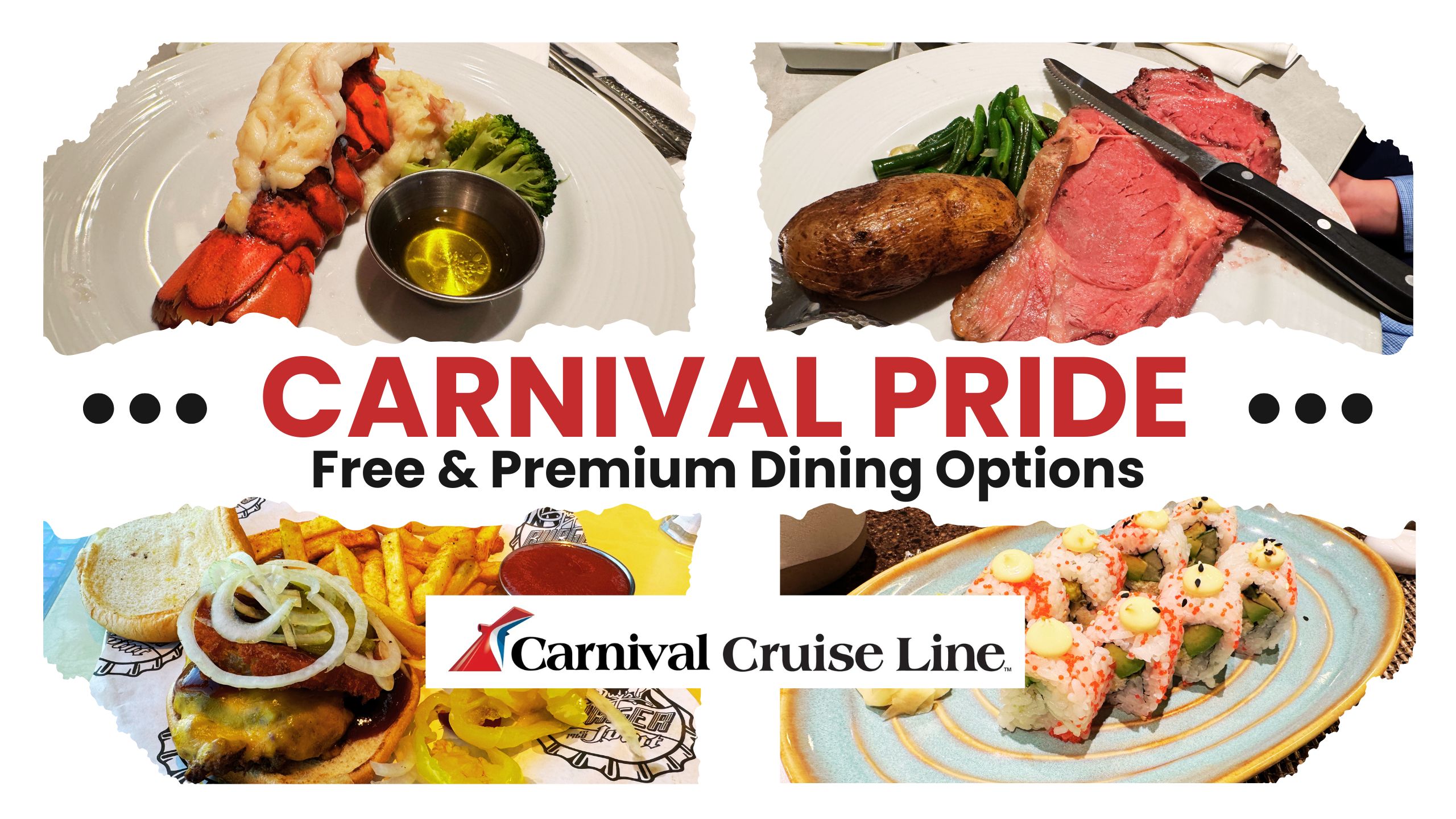 Carnival Pride Dining Guide – Free & Premium Dining Options Explained