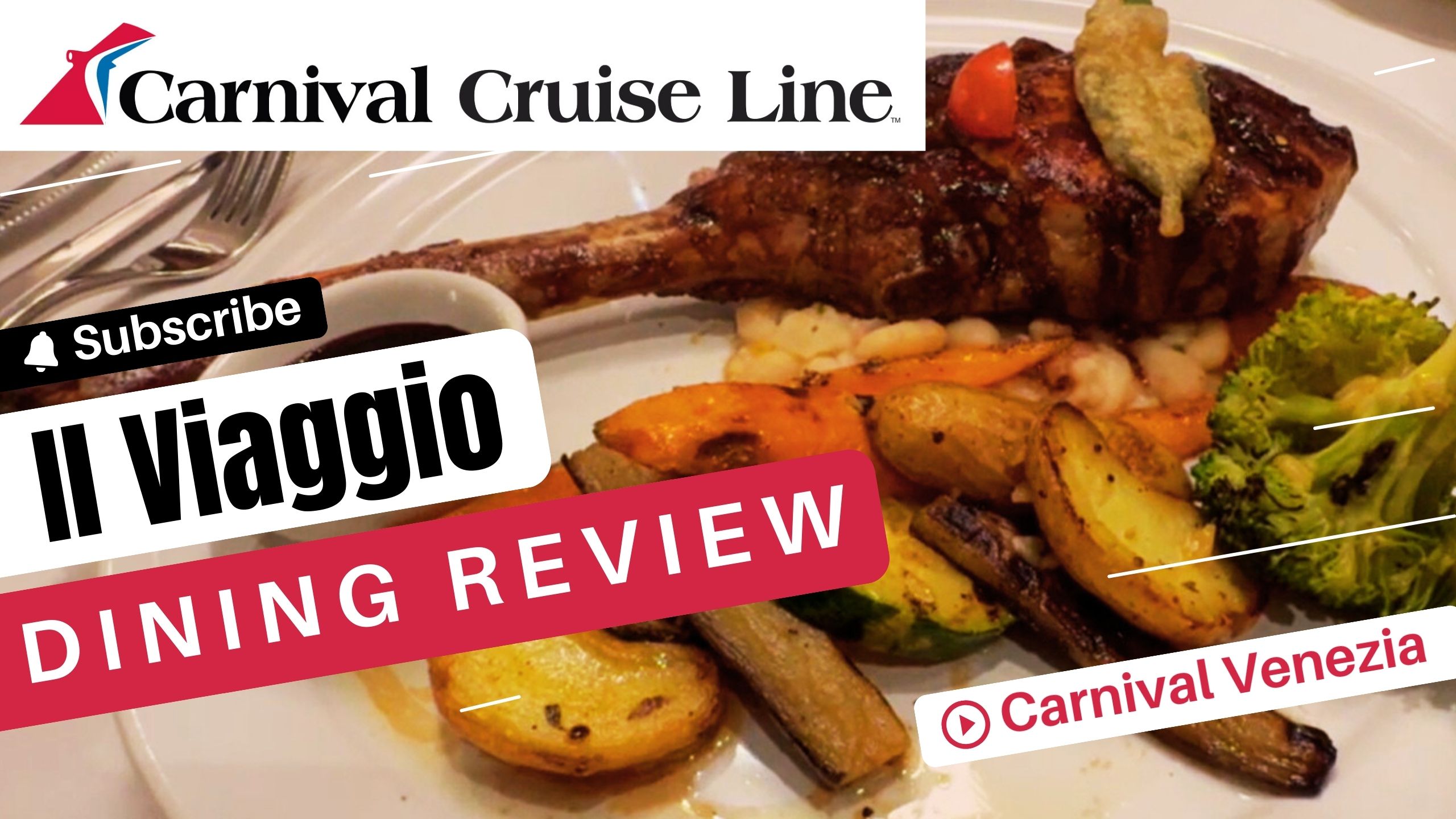 Carnival Venezia Il Viaggio Dining Review | Premium Italian Restaurant Experience