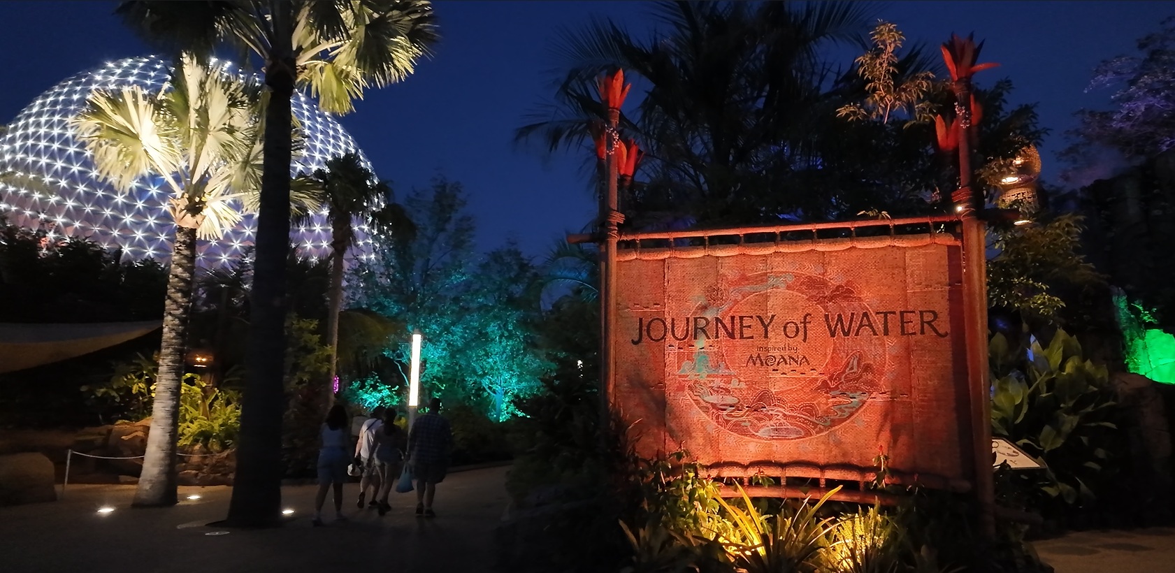 Epcot Journey of Water After Dark | Full Raw & Uncut Walkthrough Footage