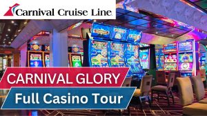 Carnival Glory Casino Tour | Full Tour of Slots, Table Games, Skill Games, Poker & Players Club
