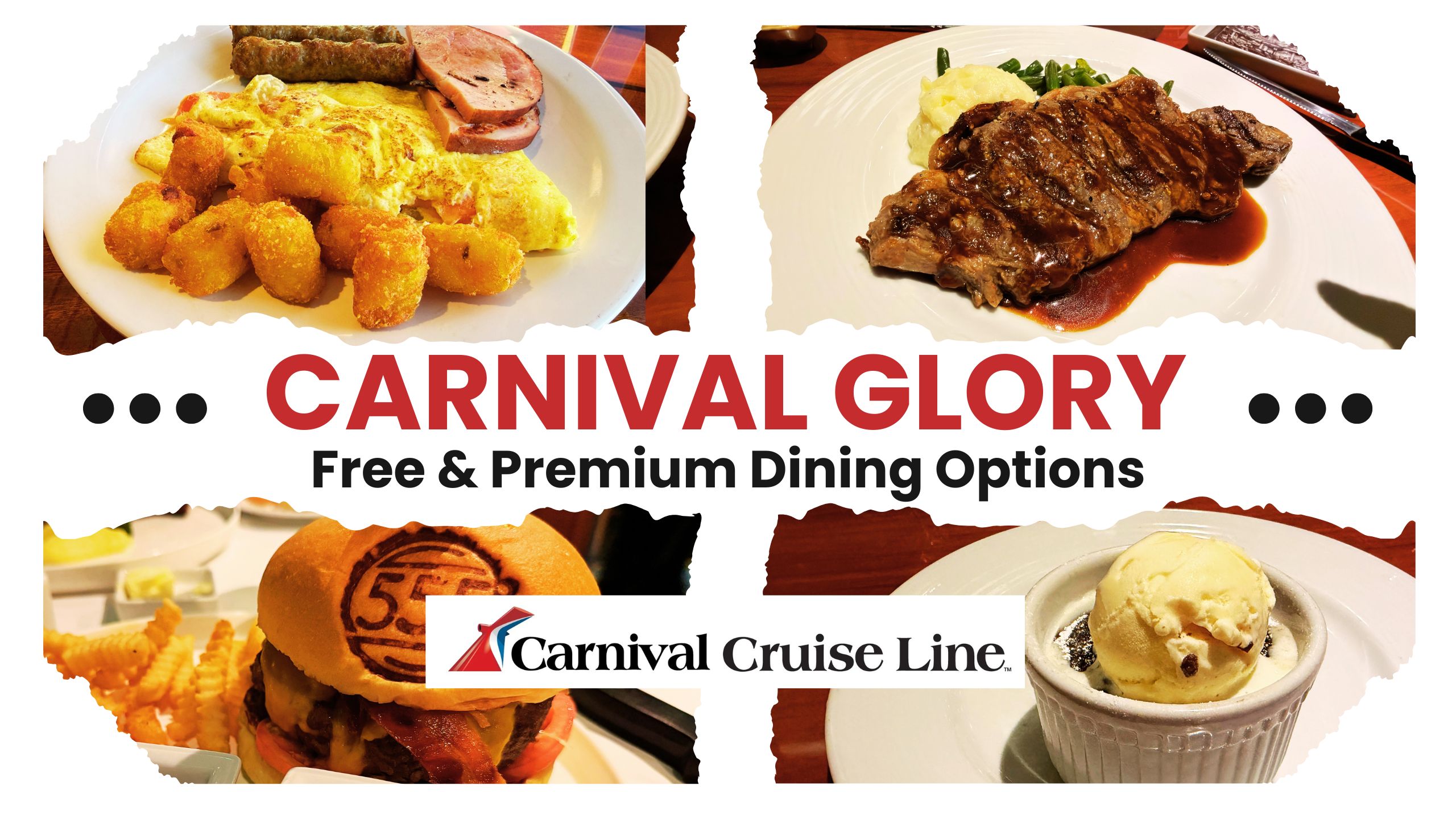 Carnival Glory Dining Guide | FREE & Premium Restaurants Explained (Full Food Review)