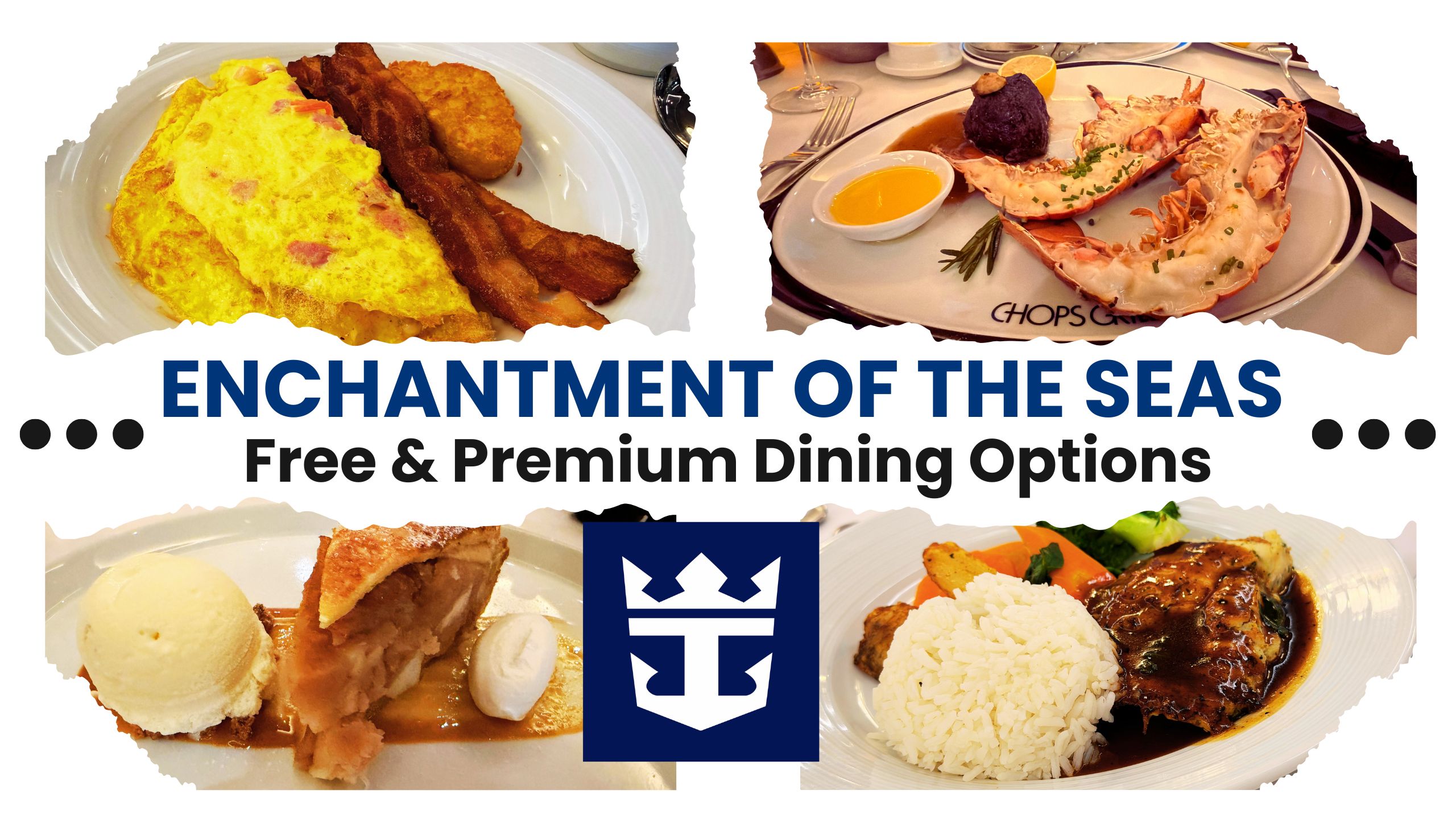 Enchantment of the Seas Dining Guide | Free & Premium Restaurants Explained | Royal Caribbean