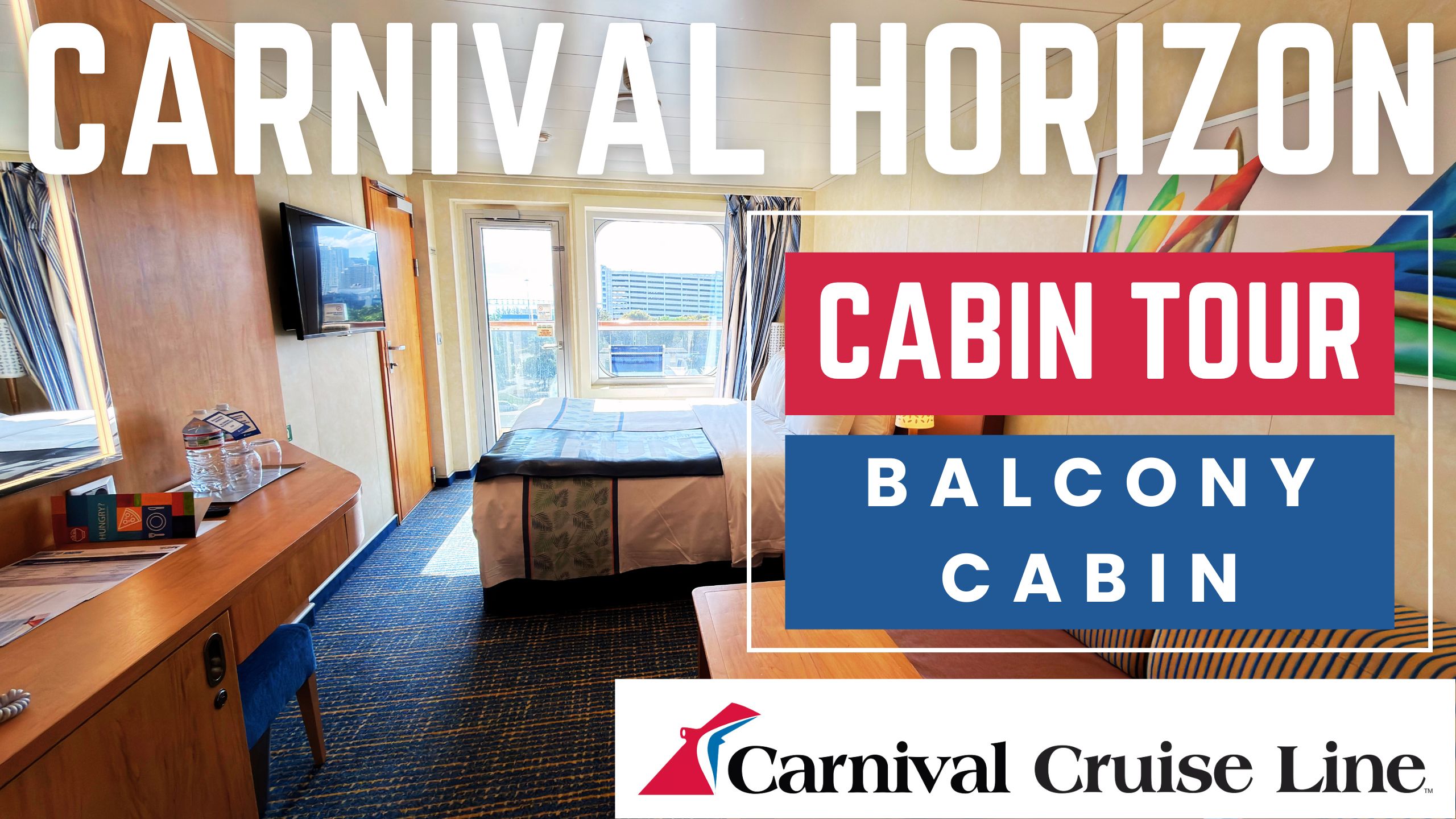 Carnival Horizon Balcony Cabin Tour | Full Walkthrough & Honest Review