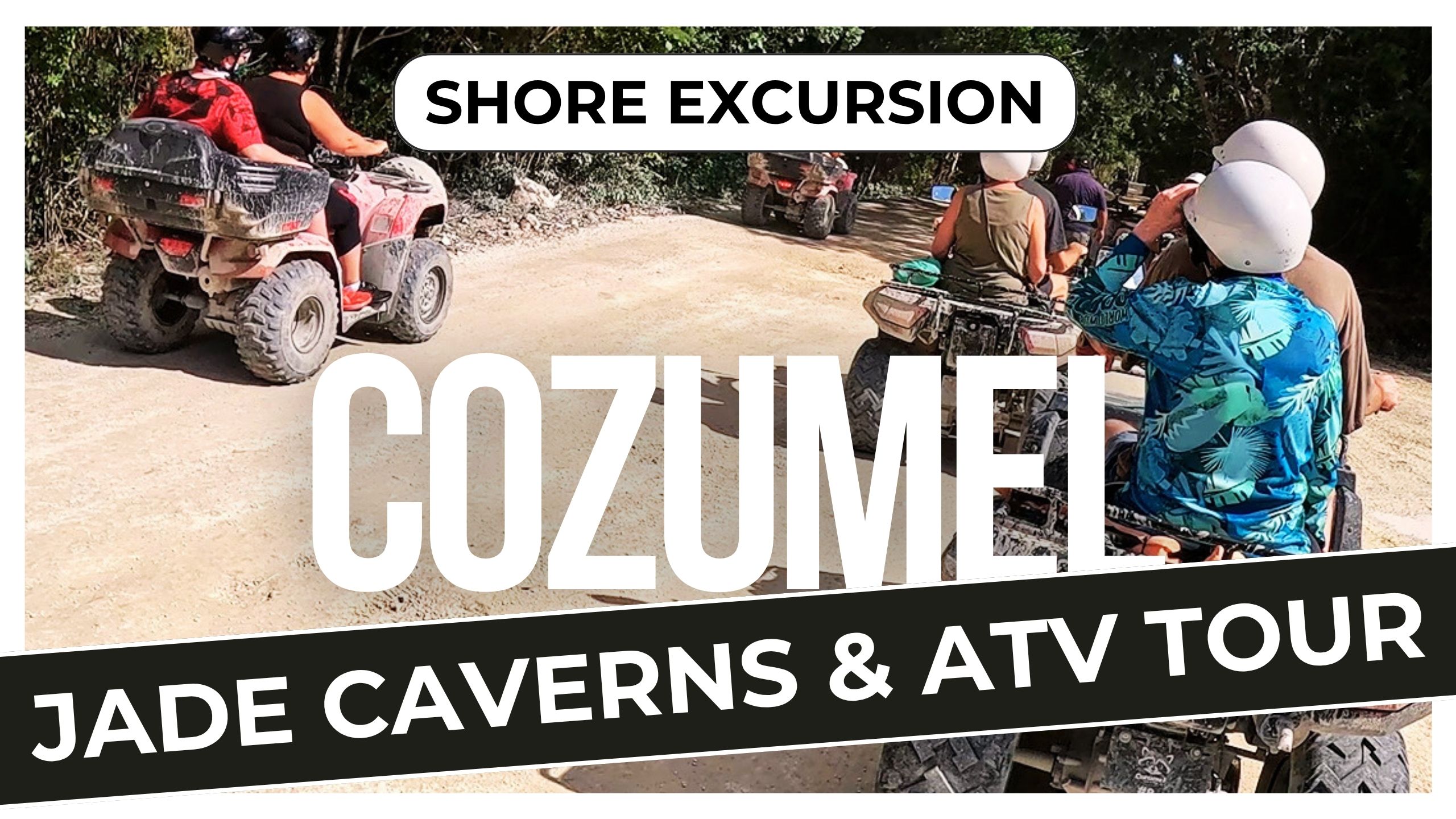 Cozumel ATV Tour Adventure | Jade Caverns & Mayan Village Excursion Review | Best Cozumel Shore Excursion?