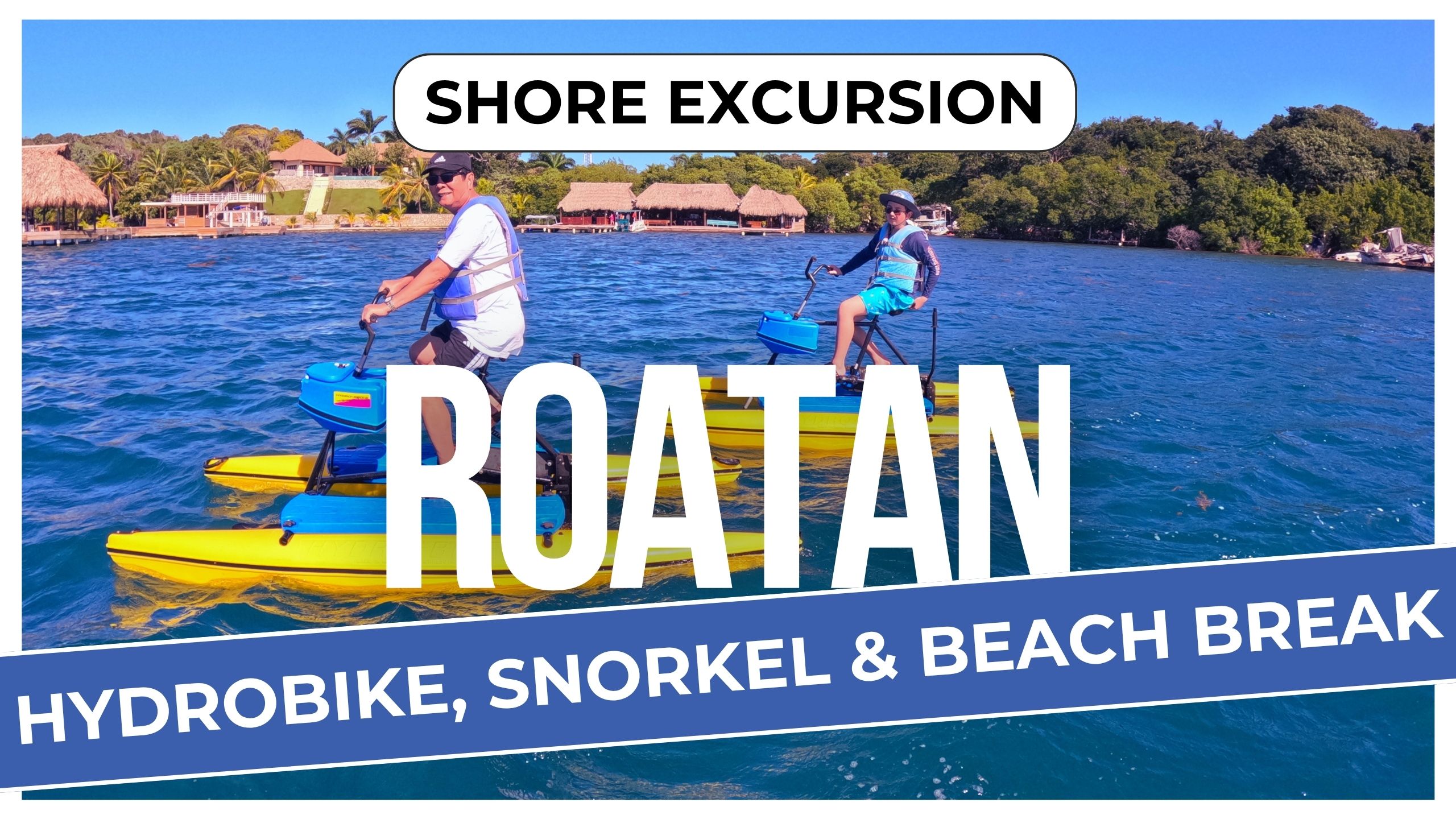 Roatan Hydrobike, Reef Snorkel & Private Island Beach Break | Shore Excursion Review