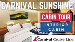 Carnival Sunshine Interior Cabin Tour | Complete Inside Cabin Walkthrough and Room Tour