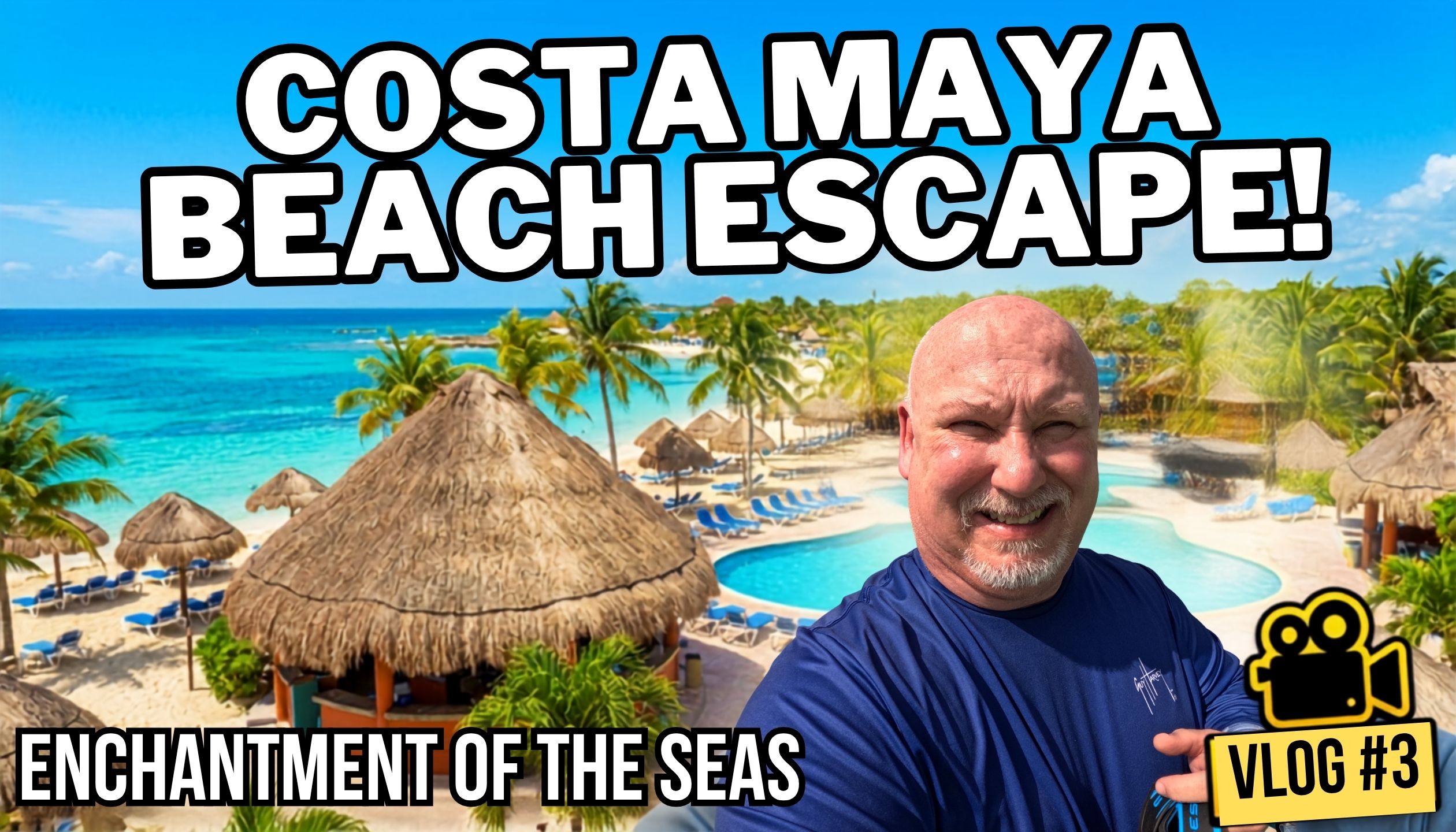 Costa Maya Cruise Vlog | Costa Maya Beach Escape Excursion on Enchantment of the Seas