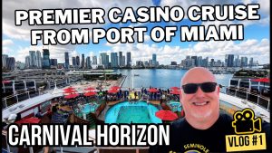 Carnival Horizon Cruise Vlog #1 | Premier Casino Offer Plus Boarding in Miami!