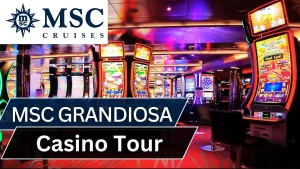 MSC Grandiosa Casino Tour | Le Grande Casino Walkthrough, Slots & Table Games